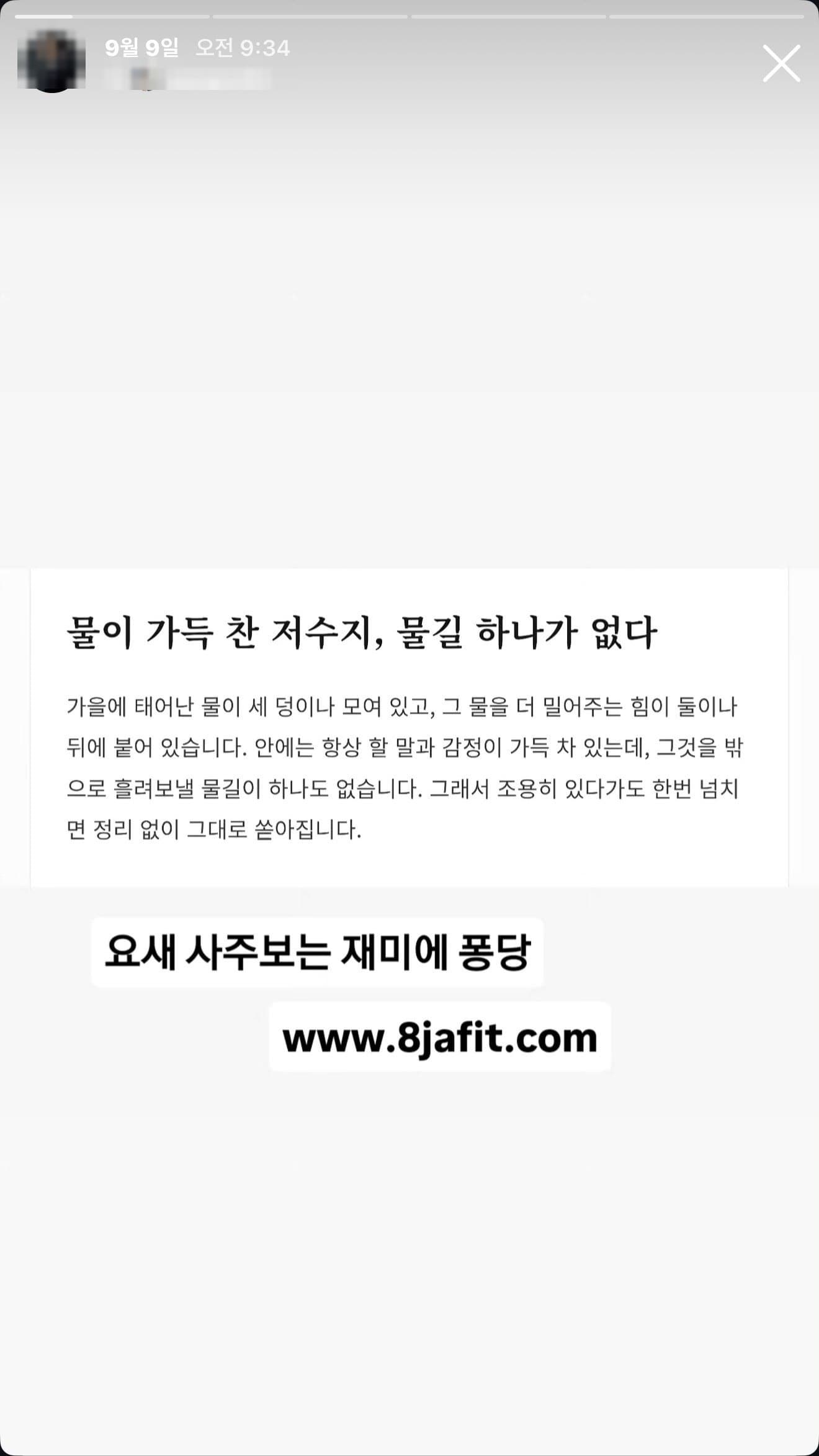 후기 12 — 인스타 스토리 · 무료 요약